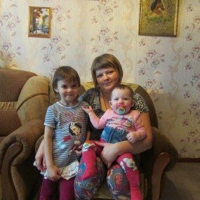 Ольга + Владимир   + дети = любовь