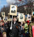 В День Победы по улицам Архангельска прошел «Бессмертный полк»