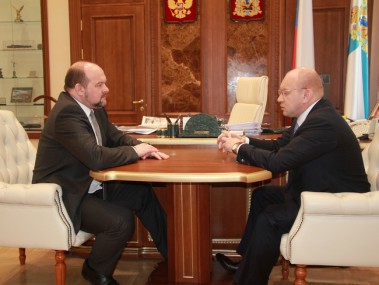 Игорь Орлов встретился с губернатором Ненецкого автономного округа Игорем Фёдоровым