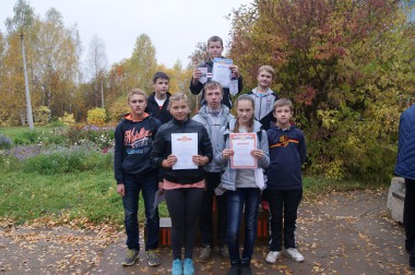 Первый вид спартакиады   школьников – кросс!